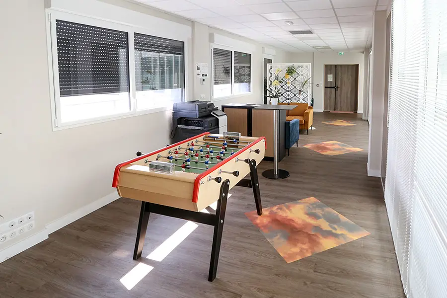 Salle de repos ludique