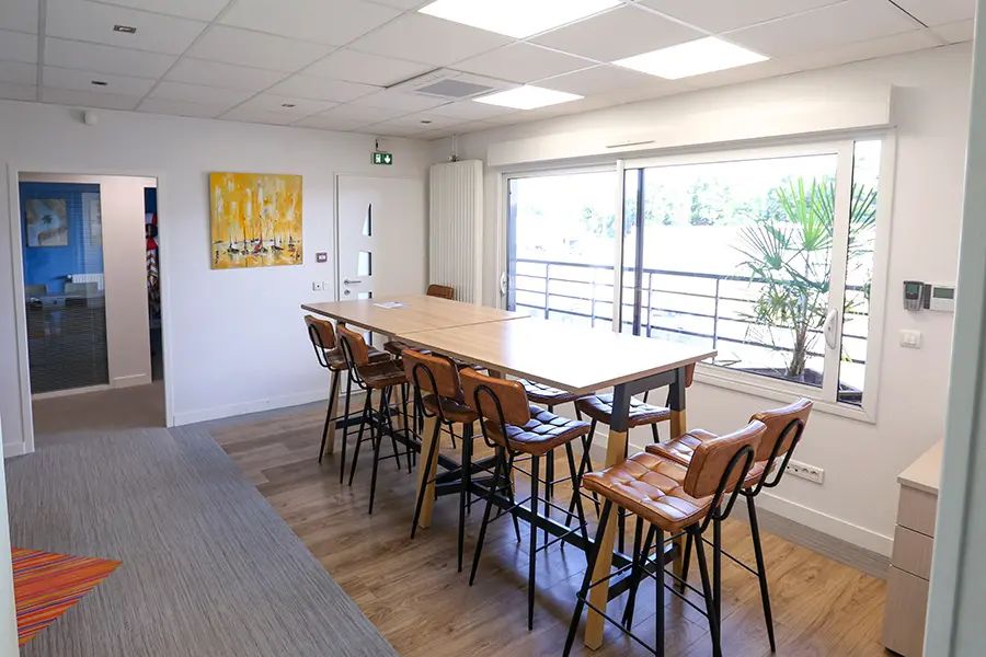 Espace déjeuner